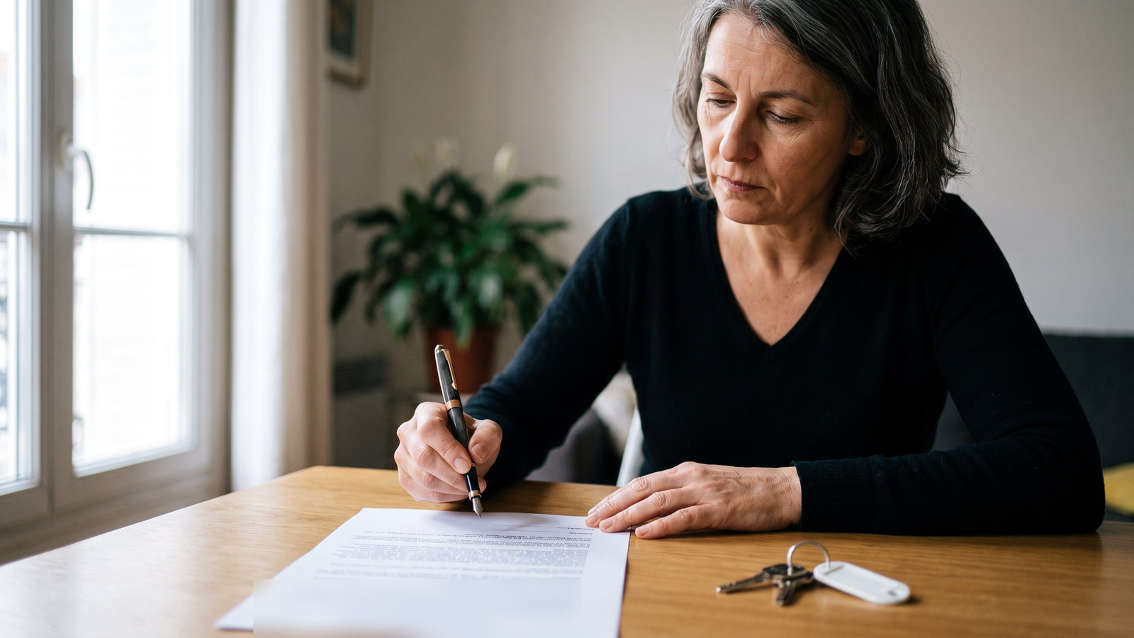Propriétaire signant un contrat de location concerné par le décret n° 2026-596 du 6 juillet 2026